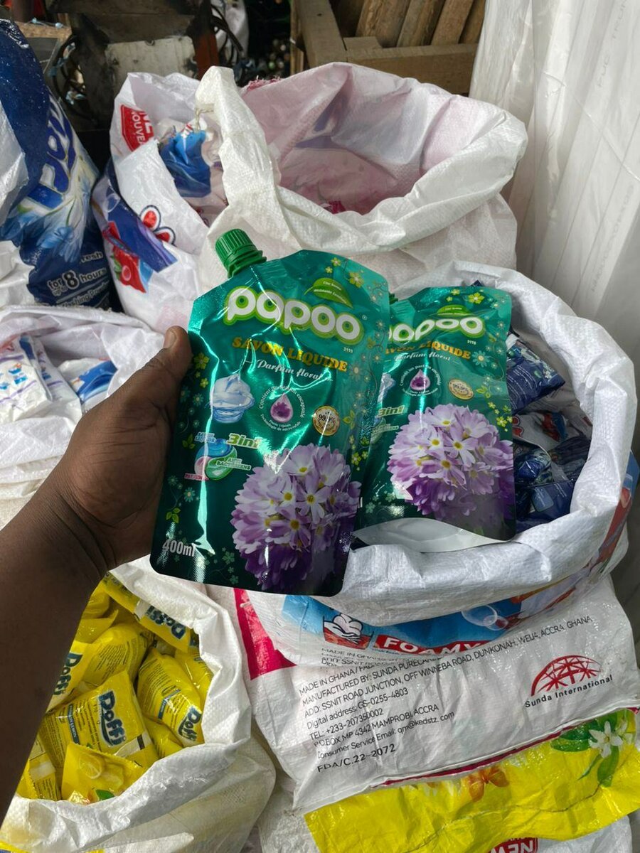 Papoo Savon Liquide Parfum Floral 400ml