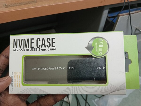 Boîtier NVMe M.2 SSD USB 3.1