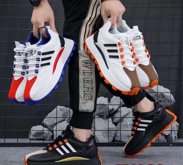 Baskets de sport colorées