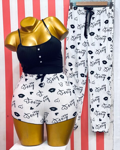 Pyjama d'été femmes "Kiss Me"