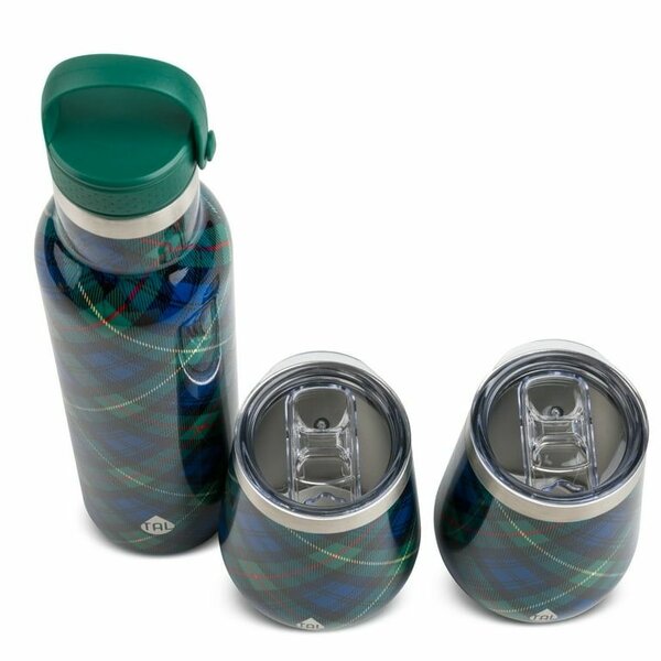 TAL Stainless Steel 26 fl oz Merlot Bottle and 12 fl oz Wine