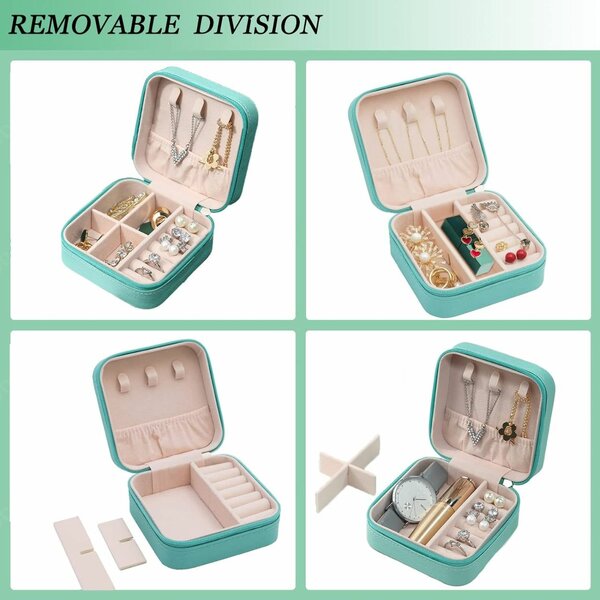 Mini Portable Jewelry Organizer Box