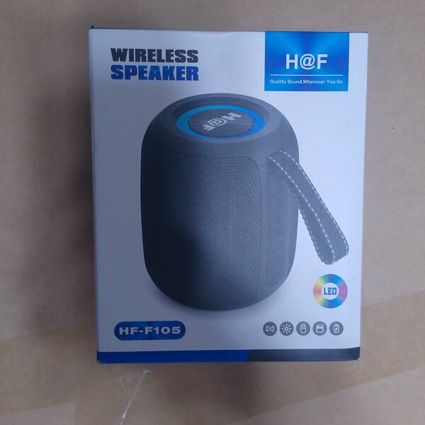 Enceinte sans fil Bluetooth LED