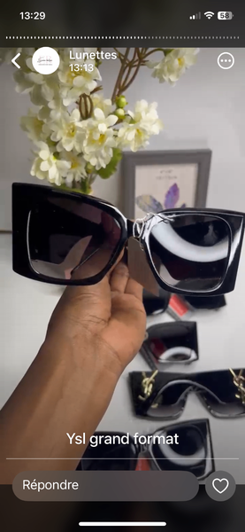 Lunettes de soleil chic