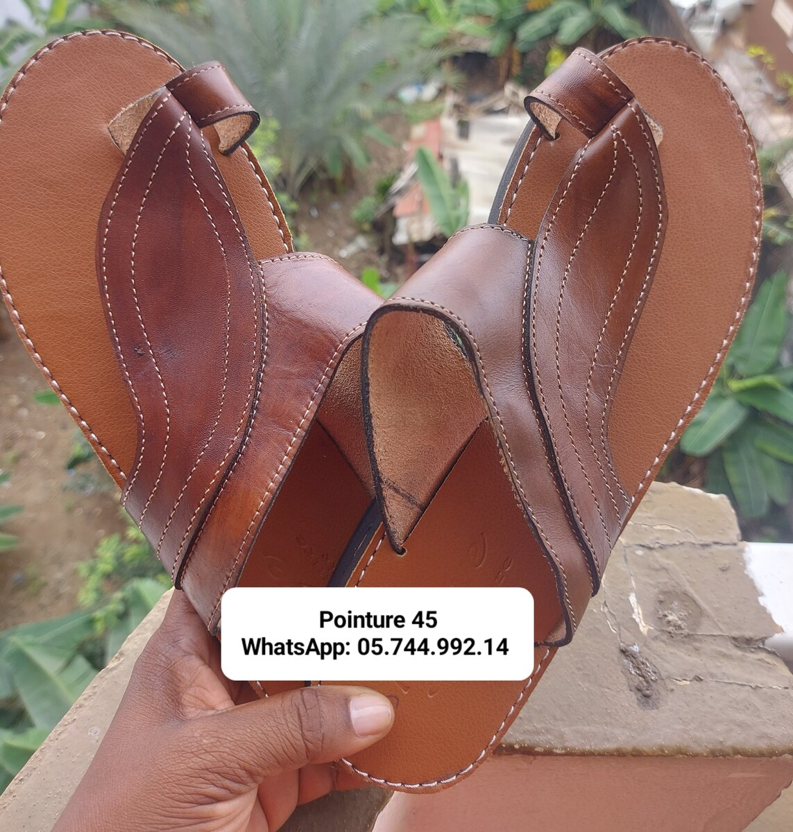 Sandales hommes du Sénégal