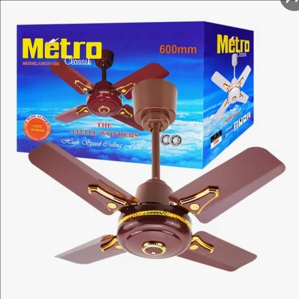 Metro Classic Ceiling Fan 600mm