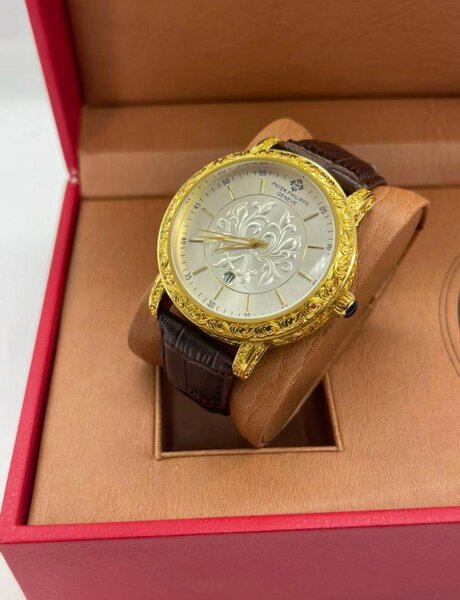 PATEK PHILIPPE LEATHER WATCH