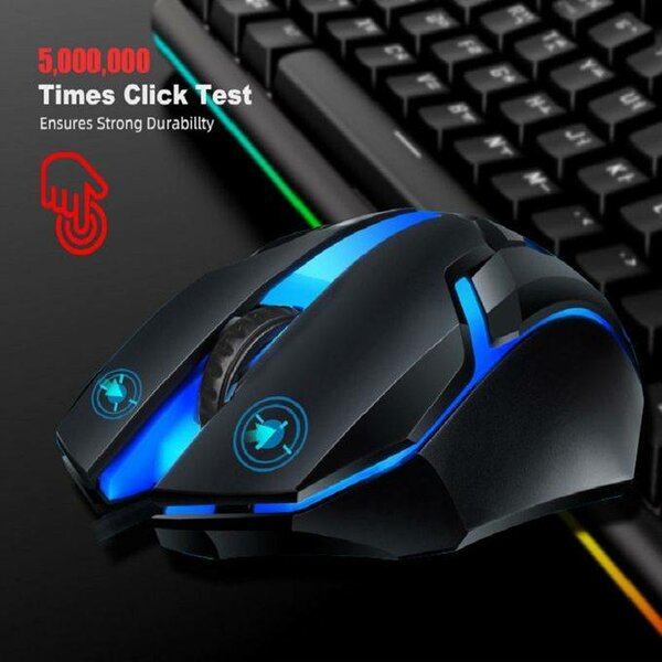 Souris Filaires LED Colorées