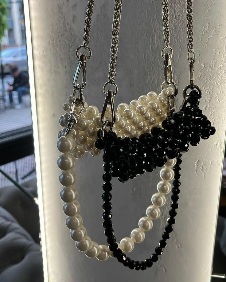 Porte-gobelet perlé élégant