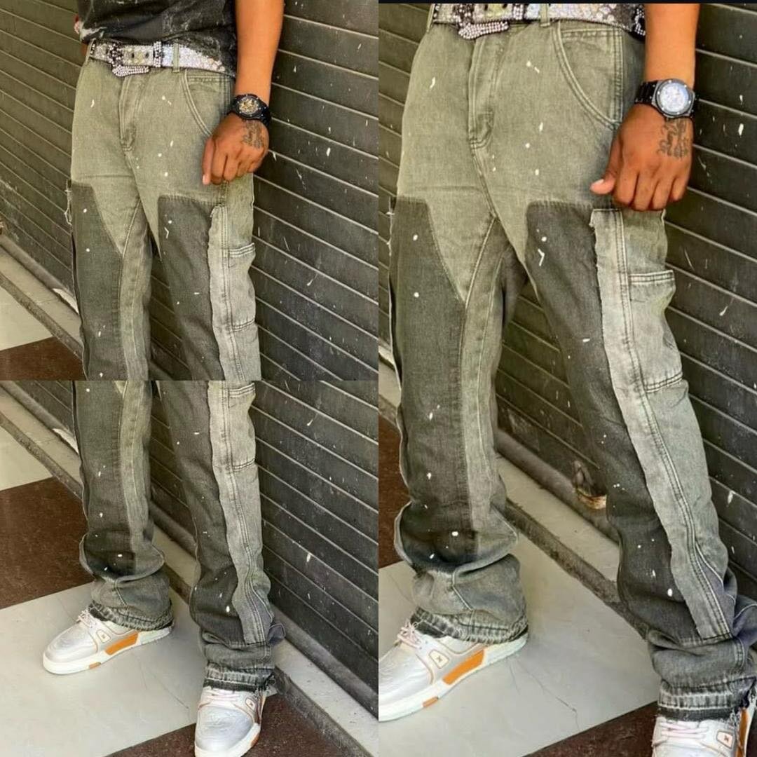 Jeans décontractés déchirés