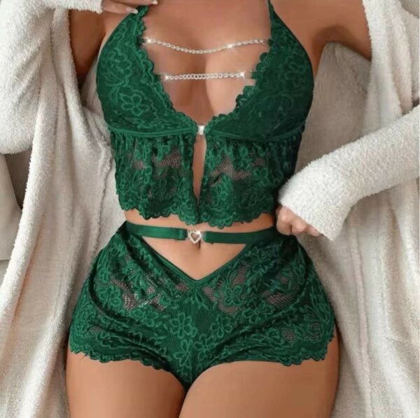 Ensemble lingerie en dentelle sexy