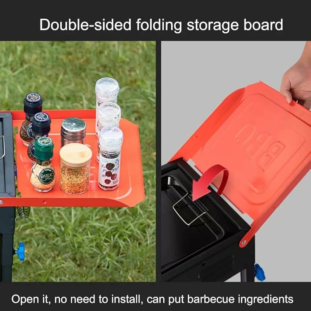 Barbecue à charbon de bois multifonctionnel, barbecue coréen