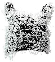 Bonnet original en maille unique