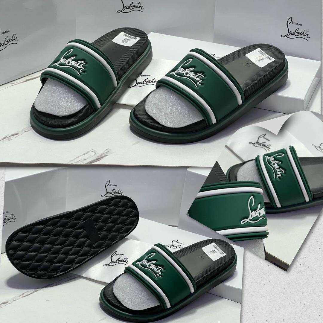 Polo and Louboutin Slides