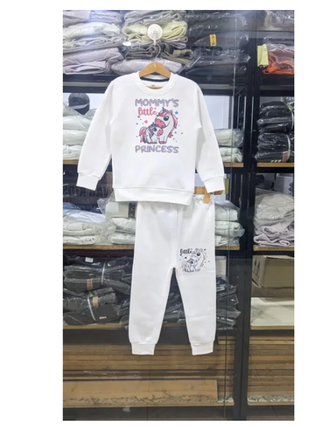Winter Fleece Track suits for Kids Girls