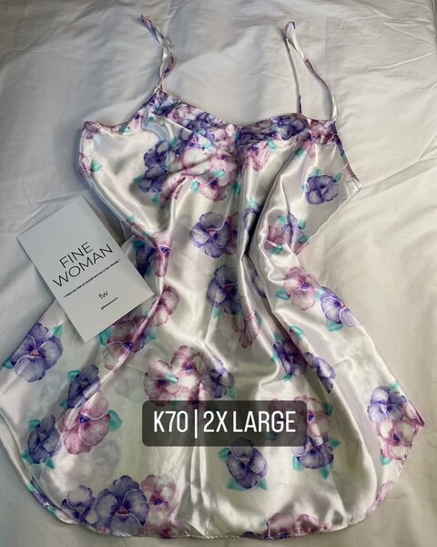 Beautiful Women's Pajama Floral Dress