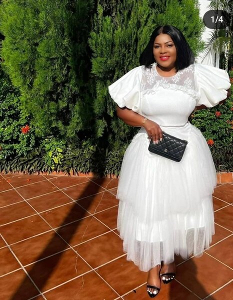 2 pieces top and net skirt