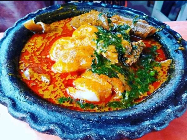 Placali sauce graine et kôpê