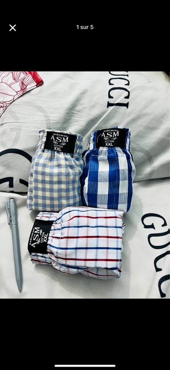 Boxers pour hommes confortables