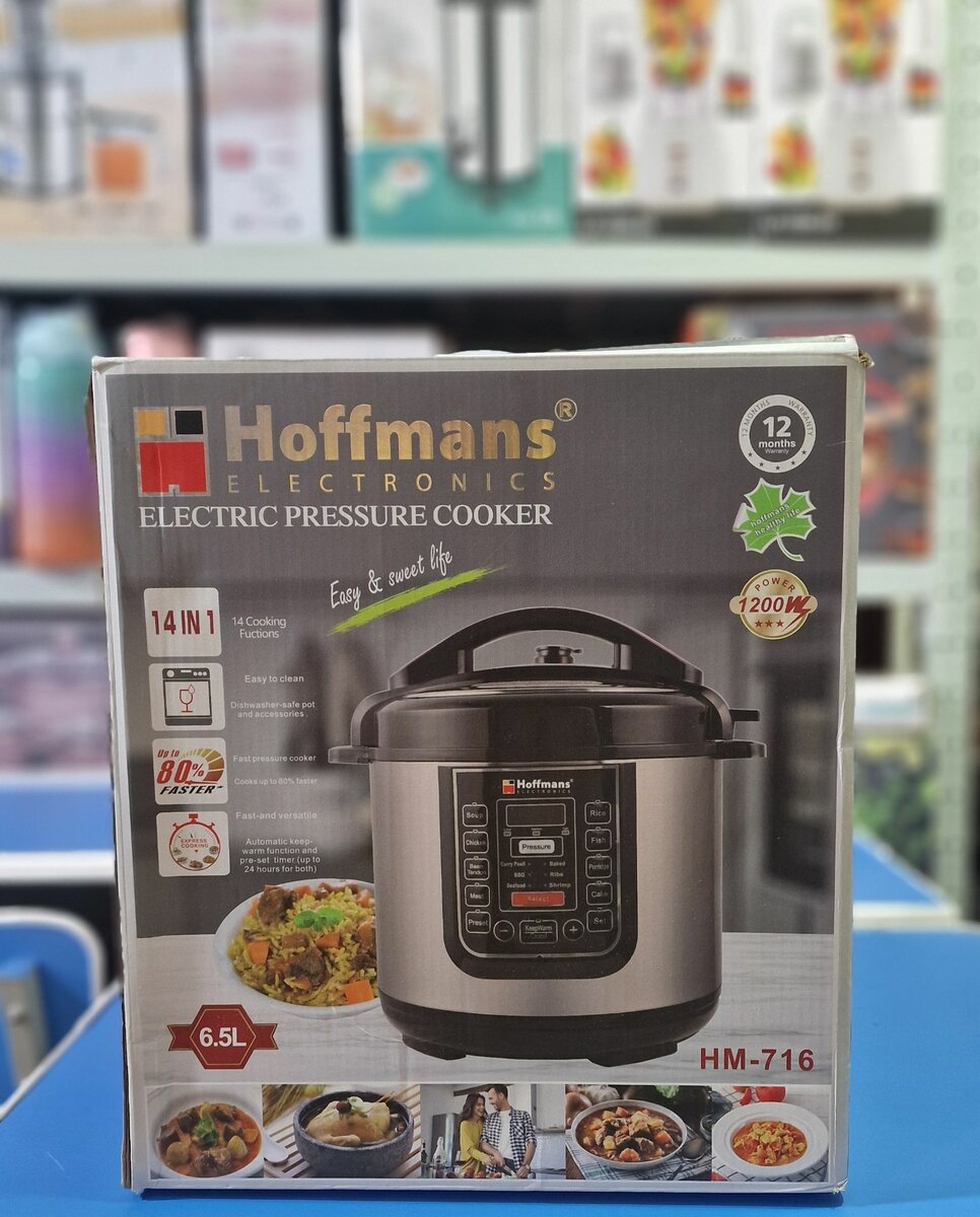 Electric Pressure Cooker 6L