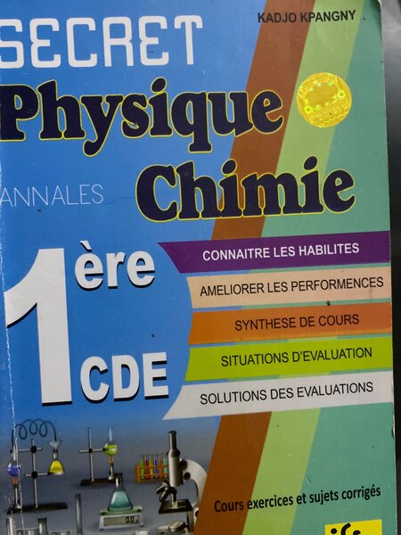 Manuel Mathématiques 1ère CDE