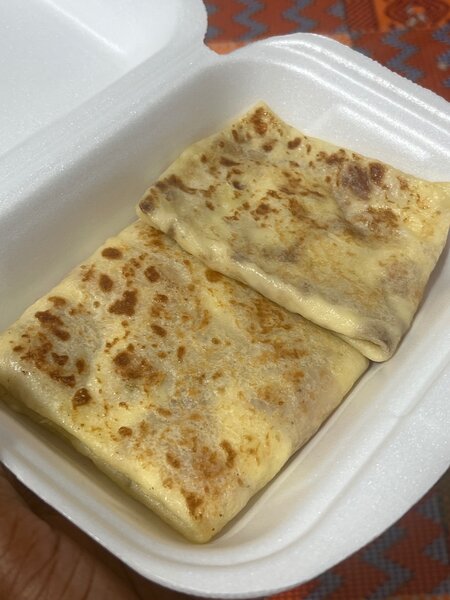 Crêpes jambon fromage