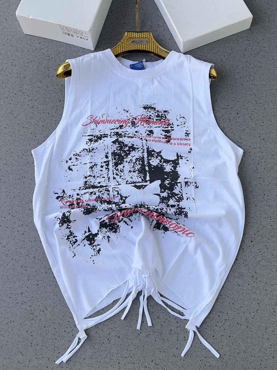 Designed armless shirts