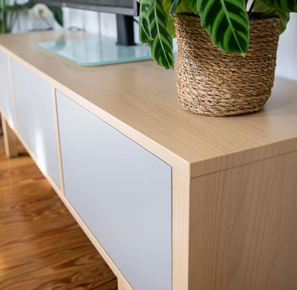 Film autocollant imitation bois