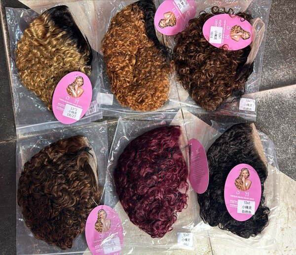 Perruques pixie frontale norma