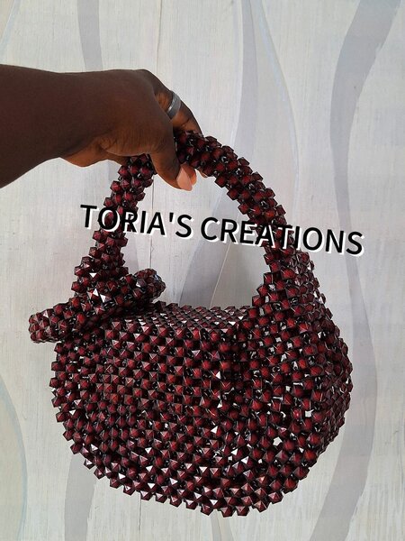 Beaded bag