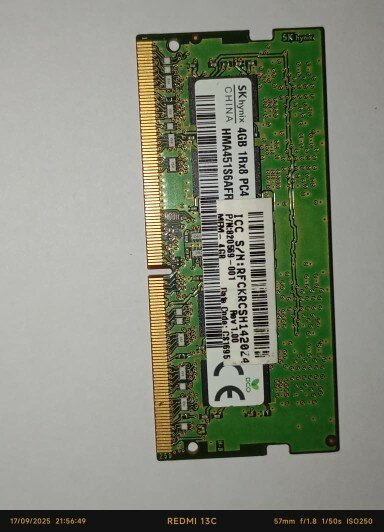 Barette RAM 4Go PC4