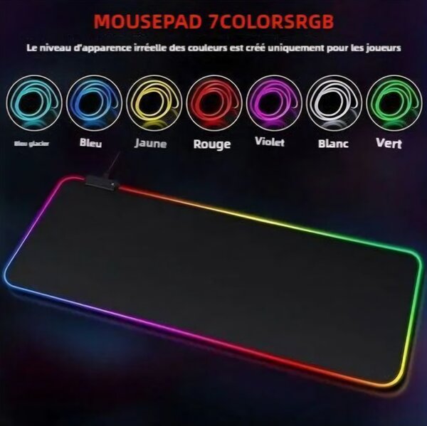 Tapis de clavier rétroéclairé