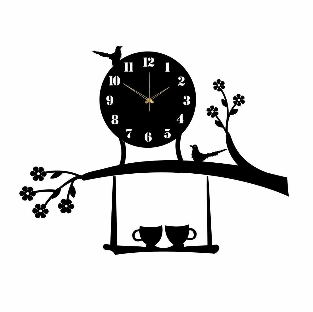 Tree Design analogue wall clock
