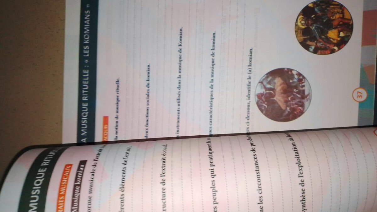 Cahier d'activités Éducation Musicale 3e