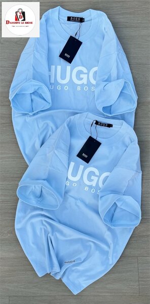 T-shirt Hugo Boss bleu