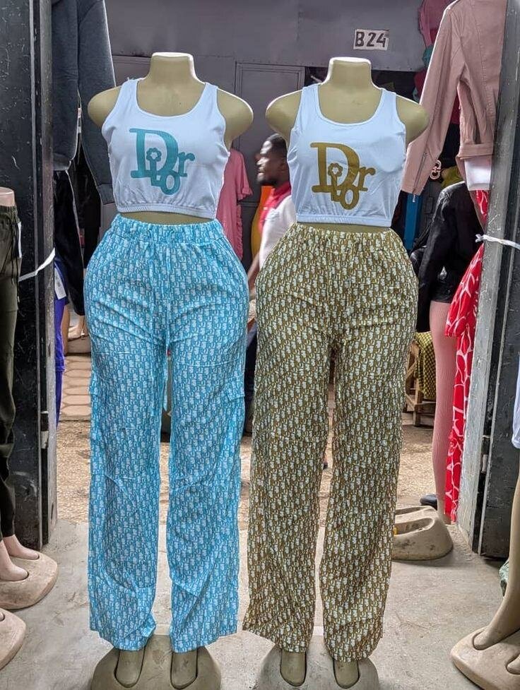 Ensemble confortable imprimé