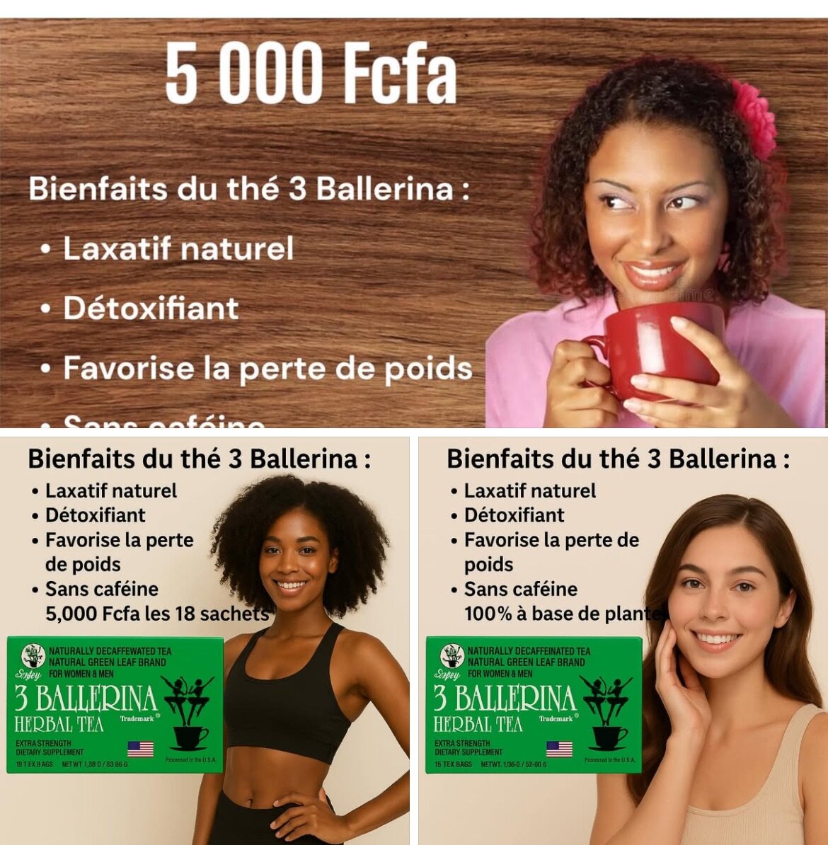Thé 3 Ballerina Herbal