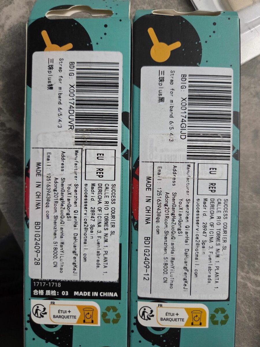 Bracelet pour Mi band 3 à 6