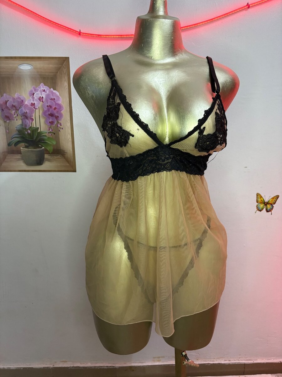 Nuisette en dentelle sexy