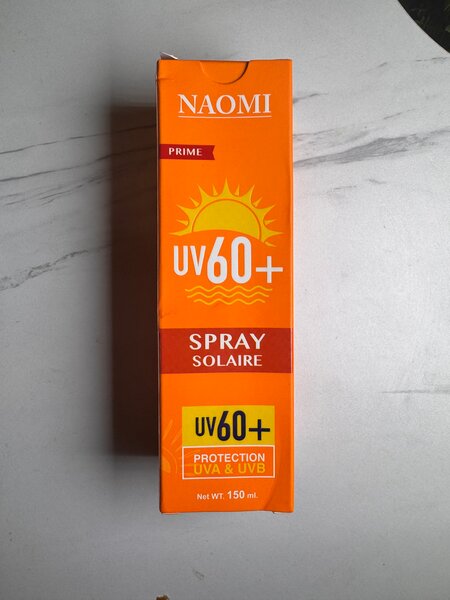 Naomi Spray Solaire UV60+