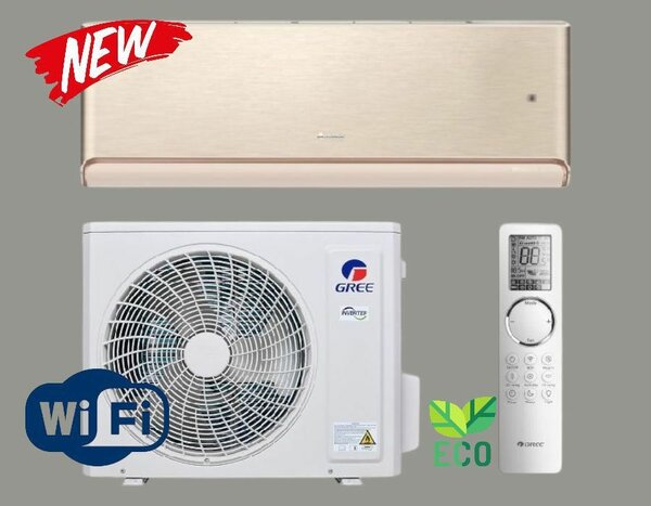 Кондиционер Gree Airy Arctic 12 invertor ( Gold)-30+50