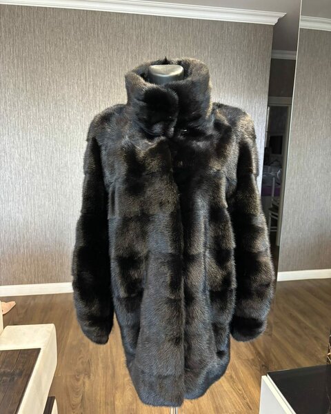 Шикарная норковая шуба