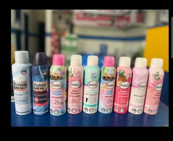 Déodorants Balea Frais et Parfumés