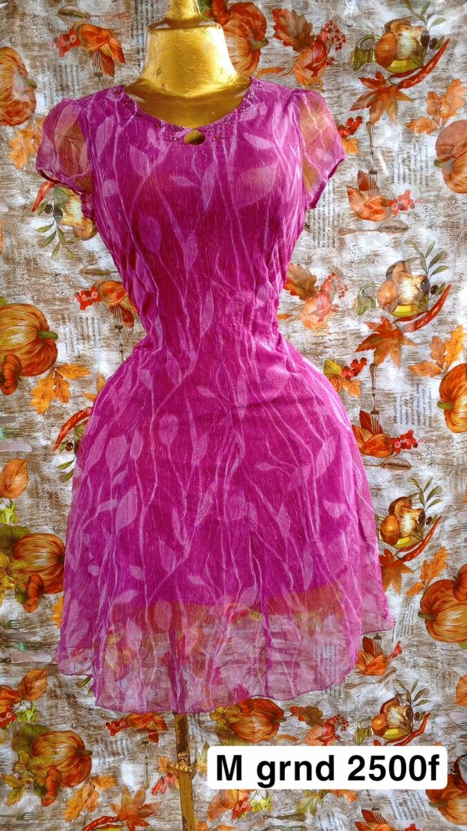 Robe élégante fleurie pour femmes