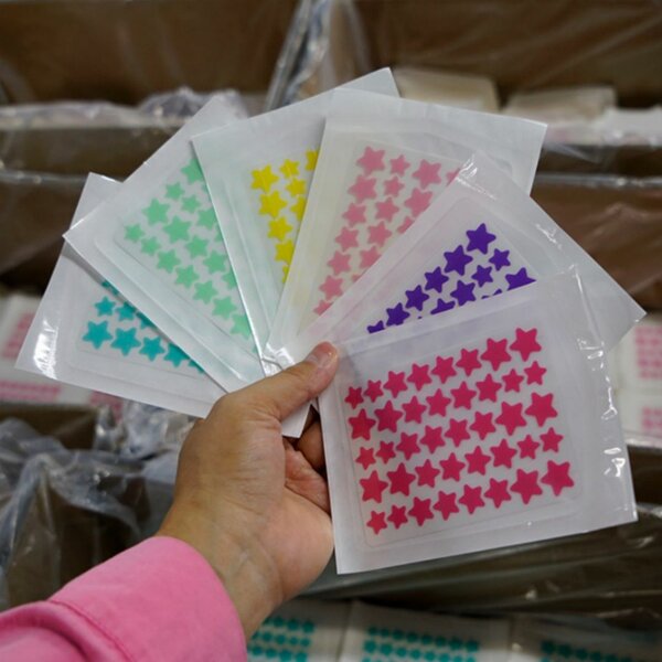 Colorful Star Stickers Set