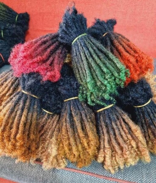 Extensions de cheveux crépus ombrés