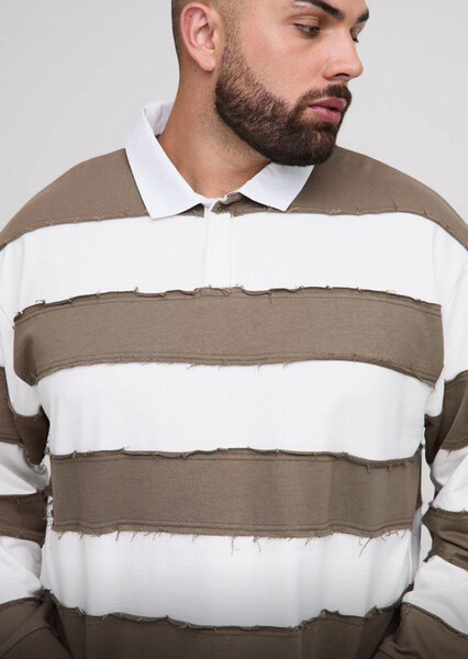 Polo rayé pour hommes