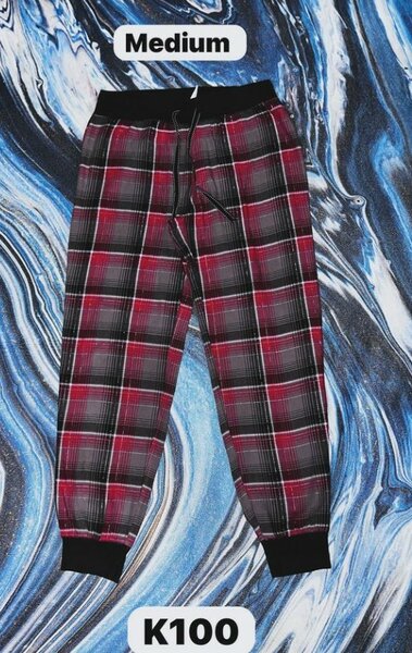 Women's comfortable plaid pajama pants