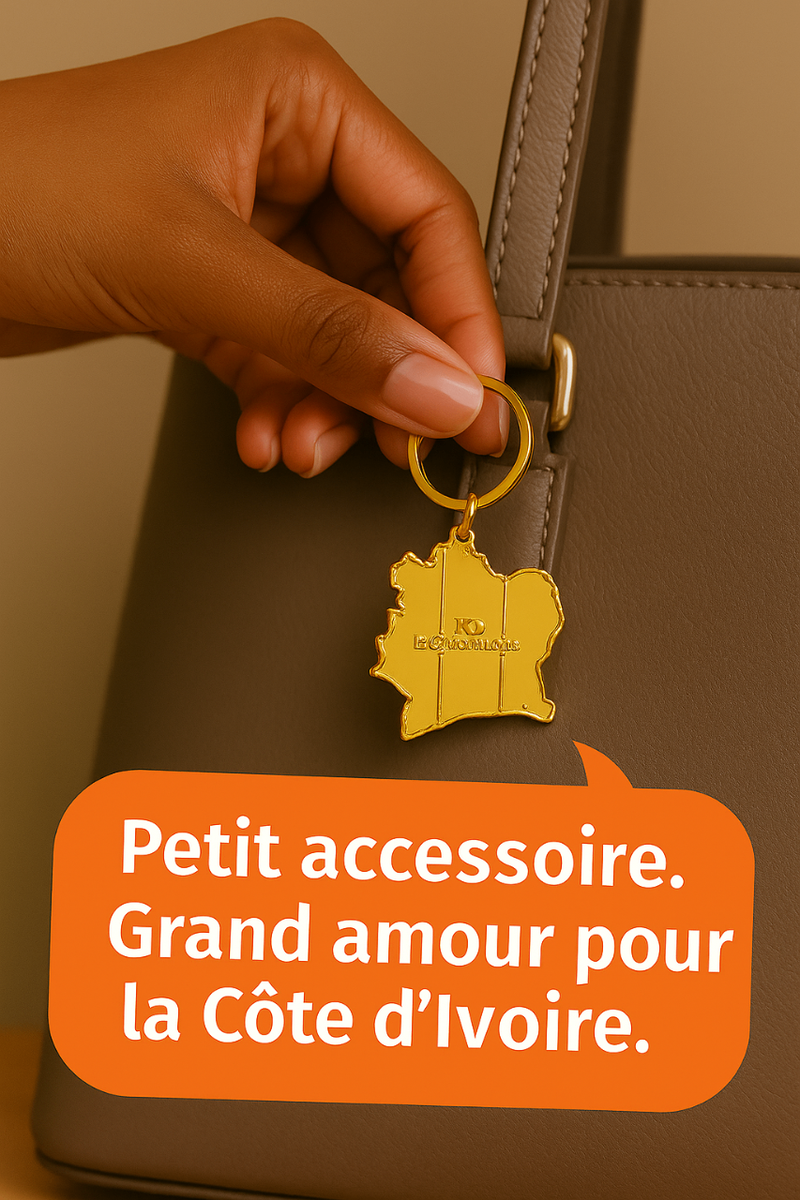 Porte-clés Côte d'Ivoire