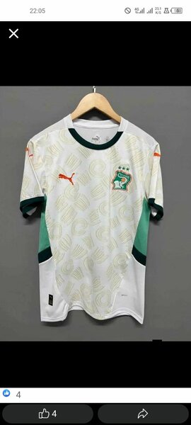 Maillot de football ivoirien
